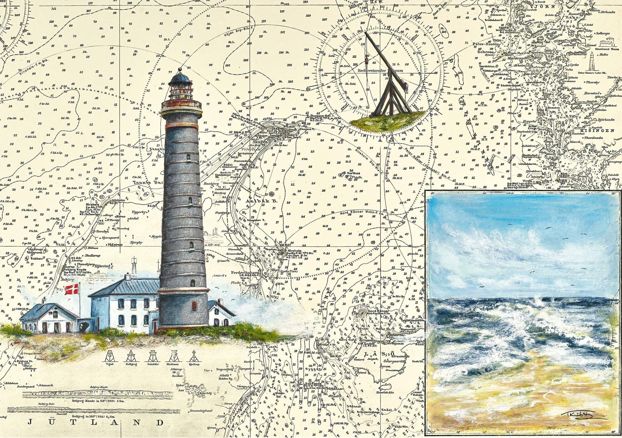 Dänemark Leuchtturm Skagen