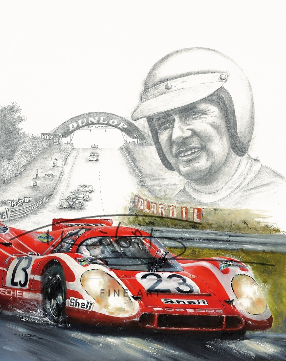 Hans Herrmann `Sieg in Le Mans 1970` 