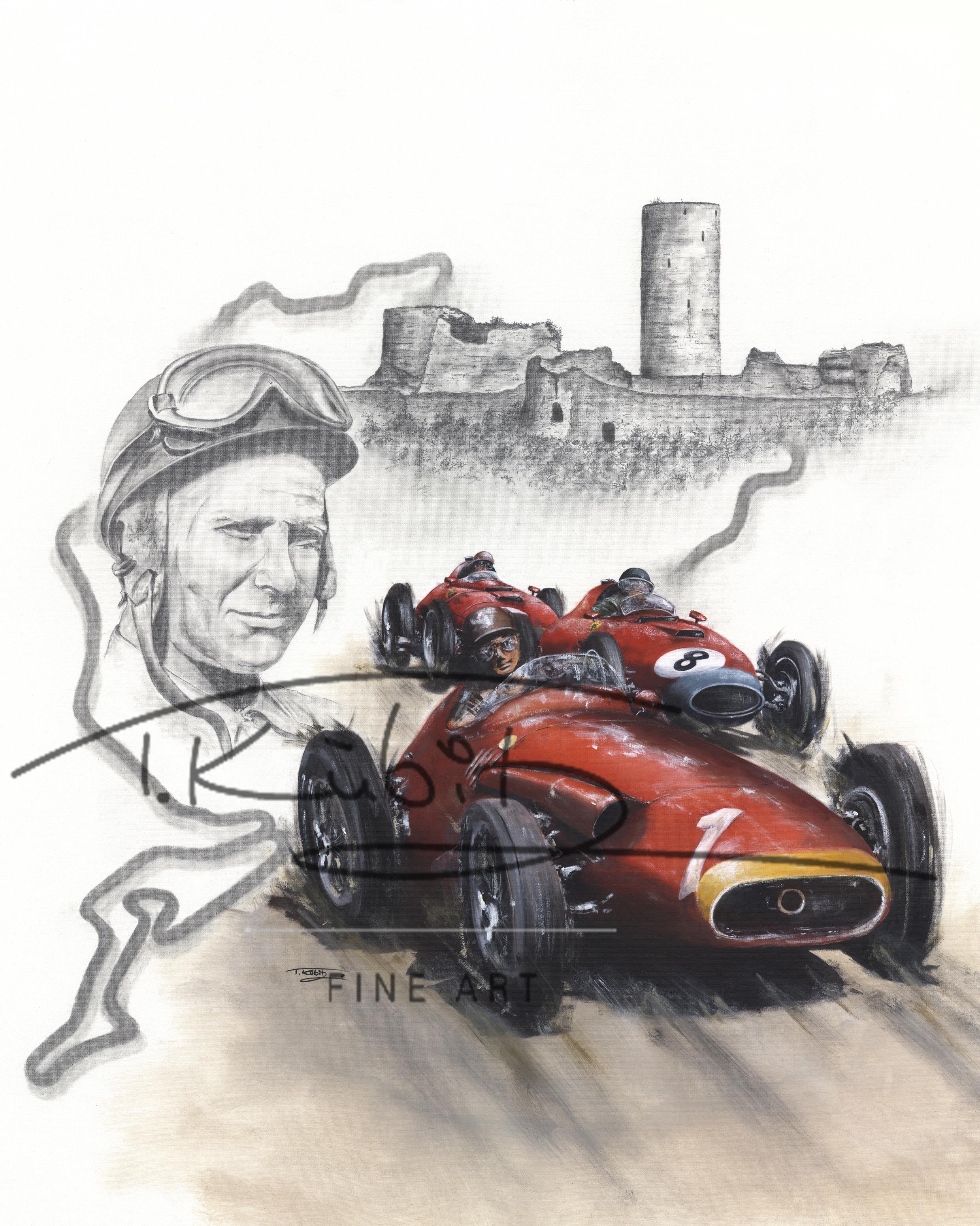 Juan Manuel Fangio `Sieg am Nürburgring 1957` 