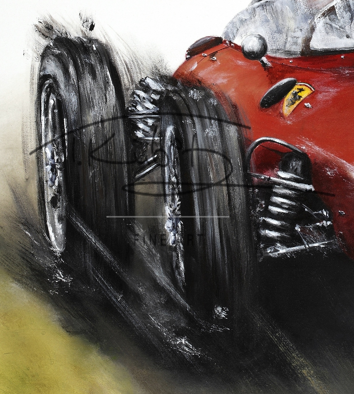 Graf Berge von Trips `Sieg in Zandvoort 1961`   
