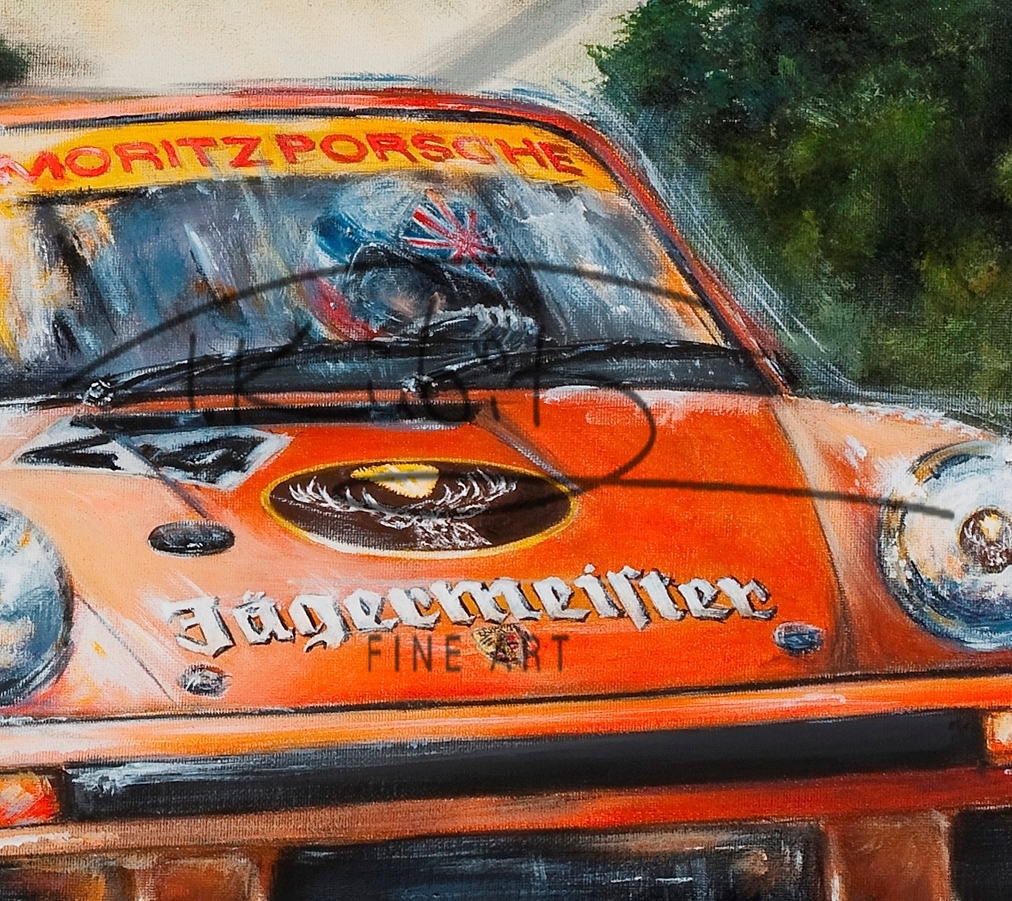 Derek Bell `Jägermeister Porsche 934 RSR`   