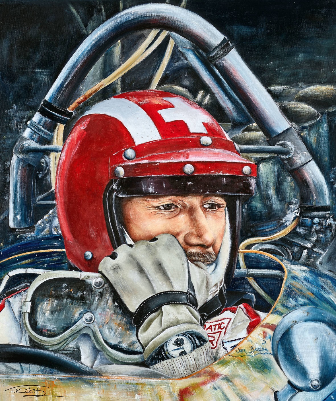 Schweizer Legende Jo Siffert `F1 GP in Mexico `69`,  Racing