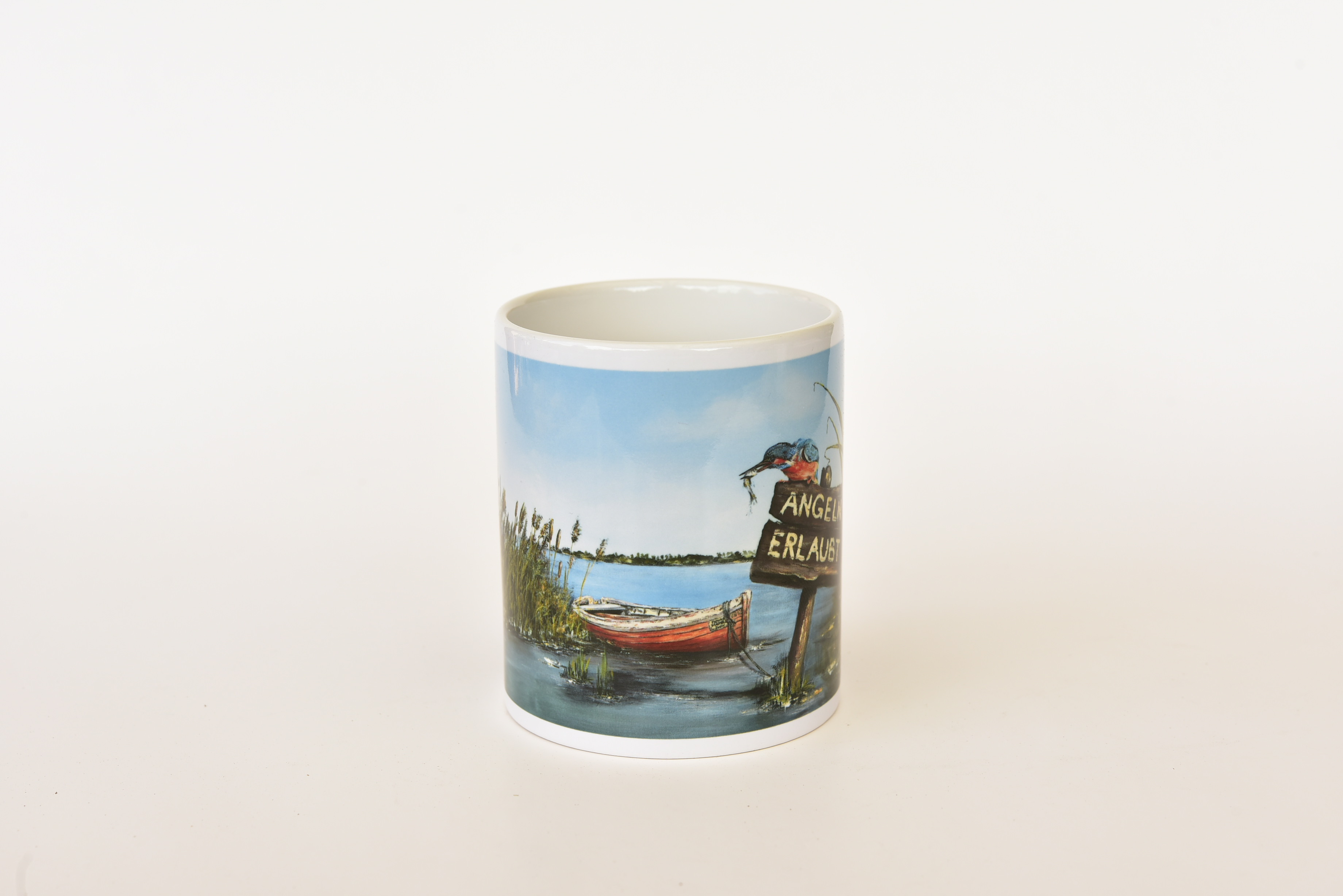 Tasse `Angeln erlaubt`