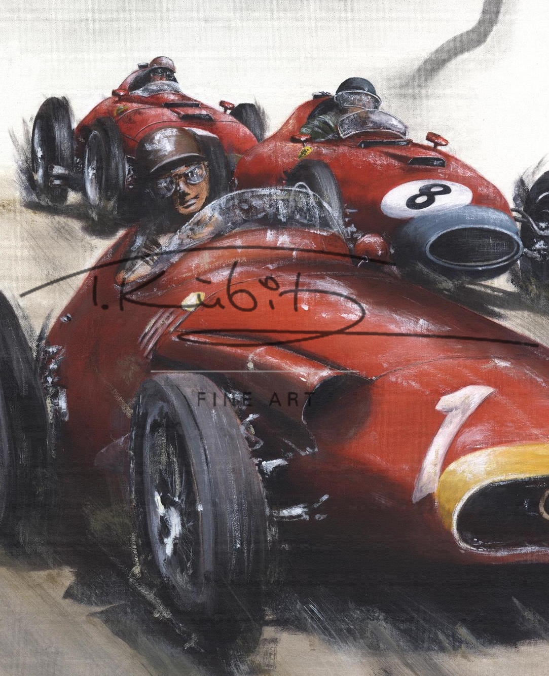 Juan Manuel Fangio `Sieg am Nürburgring 1957` 