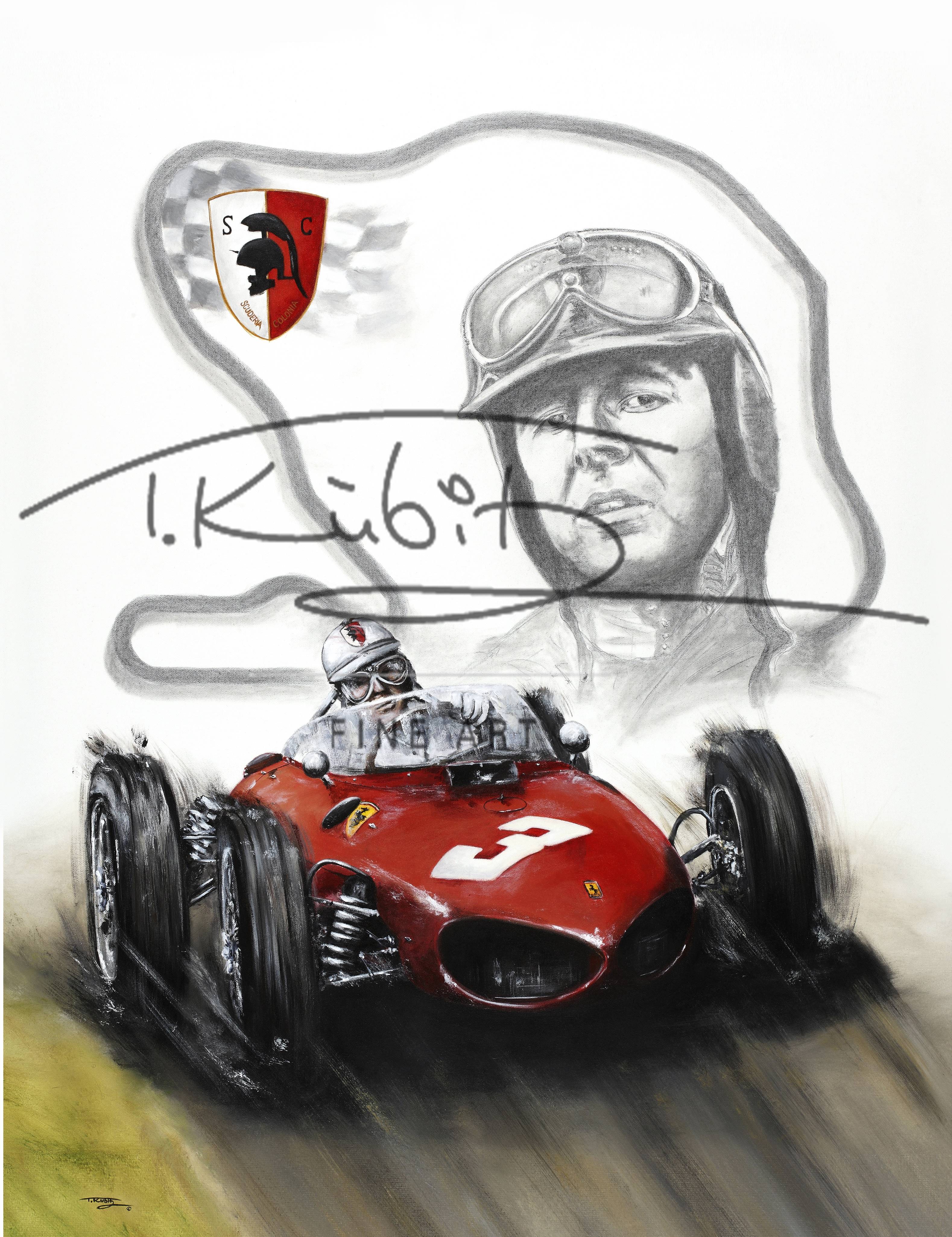 Graf Berge von Trips `Sieg in Zandvoort 1961`   