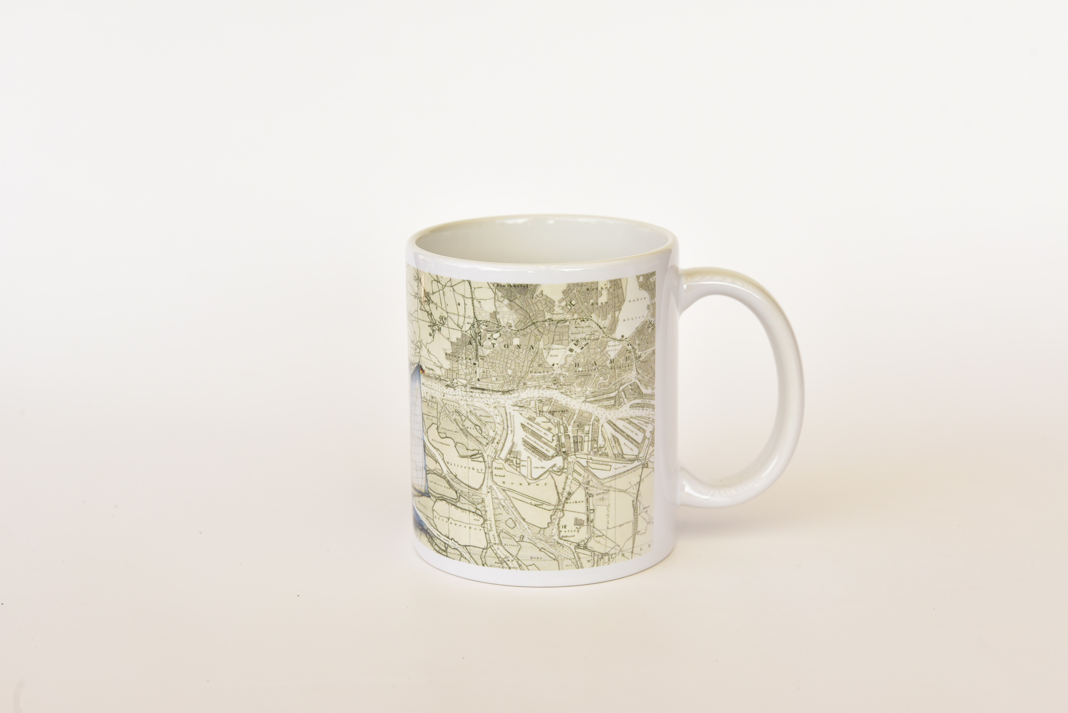 Tasse `Lotsenschoner No. 5 Elbe` 